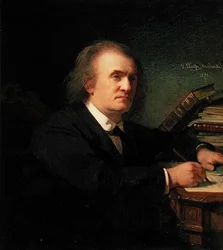Ritratto di Alexander Serov (1820-71), 1870